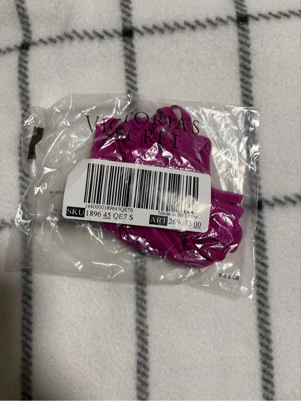 Victoria's Secret Shine strap thong Small